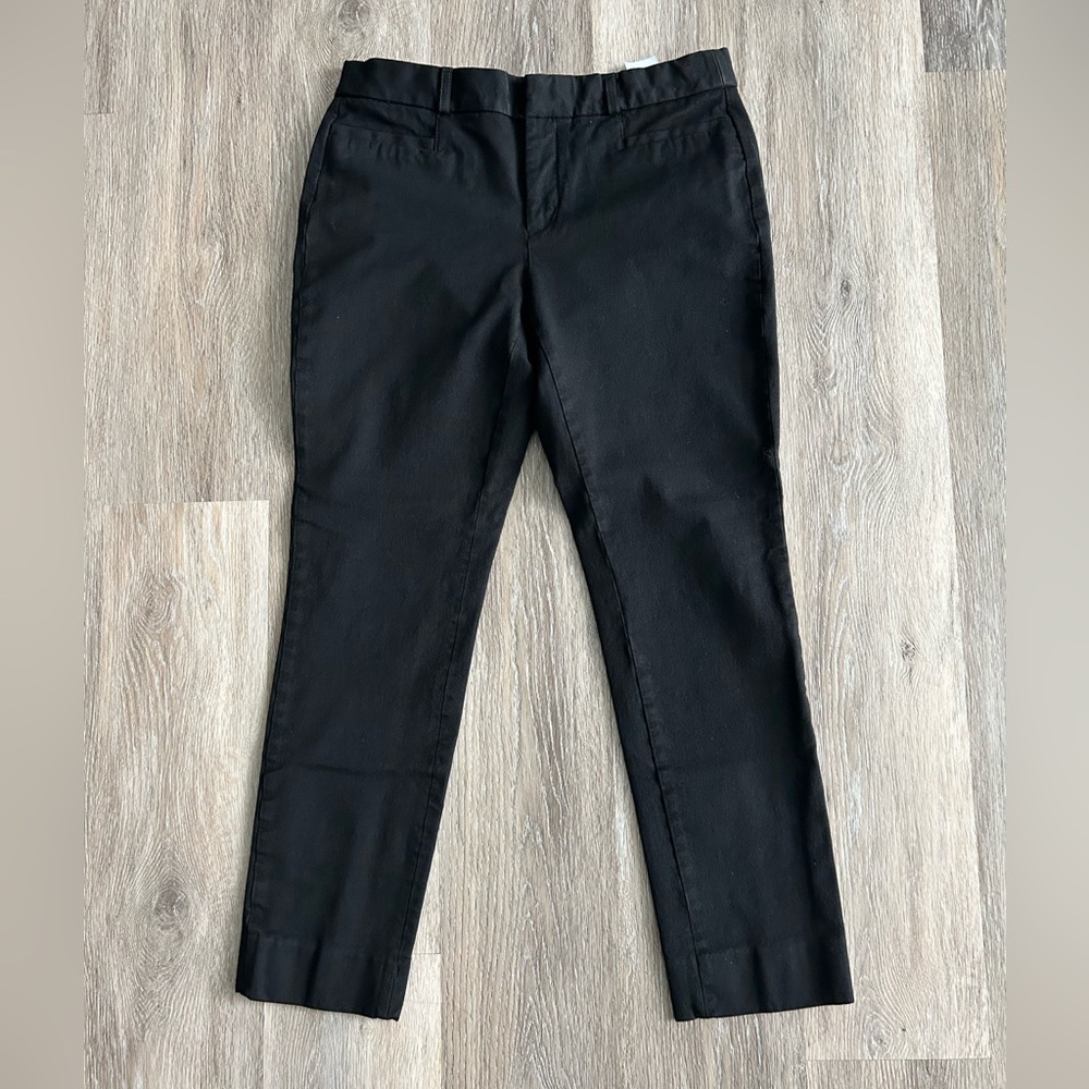 Banana Republic Sloan Curvy Fit Pant, Black, Size 4